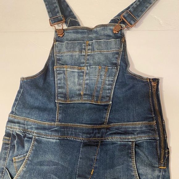 NWT BLANKNYC GIRLS BIB SKINNY OVERALLS SZ 10 - Picture 10 of 11